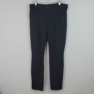 Kut from the Kloth Diana Skinny black pants size 16